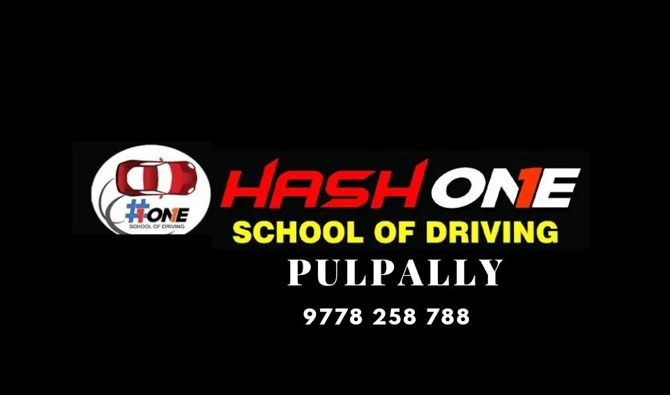 HASH ONE SCHOOL OF DRIVING PULPALLY